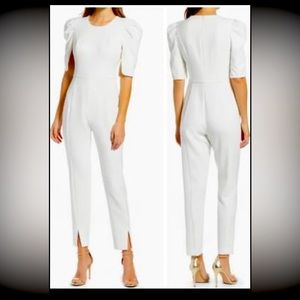 Black Halo Russo Split-Cuff Jumpsuit